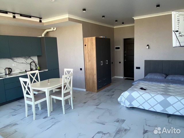 

Квартира-студия, 35 м², 1 кровать