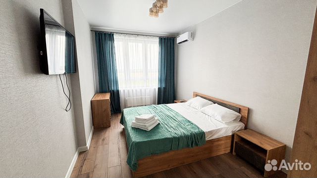 

1-к. квартира, 38 м², 2 кровати
