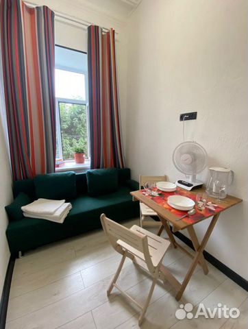 

Квартира-студия, 18 м², 2 кровати