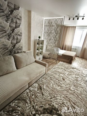 

1-к. квартира, 52,5 м², 2 кровати