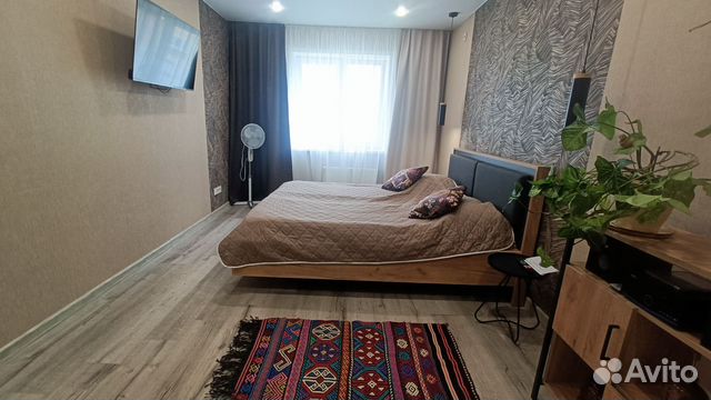 

1-к. квартира, 45 м², 2 кровати