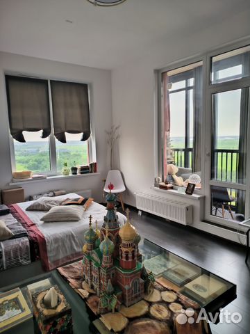 

Квартира-студия, 32 м², 2 кровати