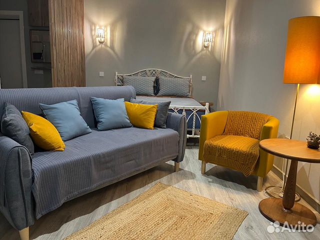 

Квартира-студия, 35 м², 2 кровати