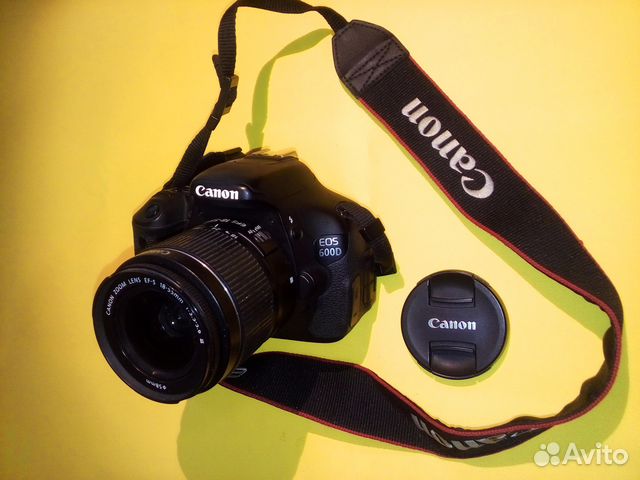 Зеркалка Canon EOS 600D пробег 8500