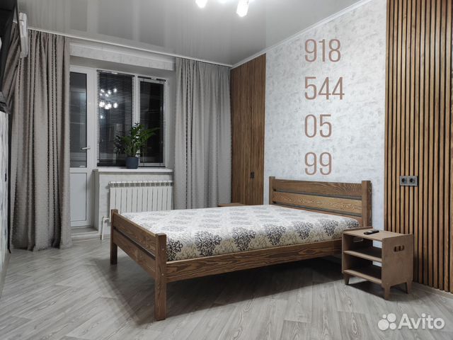 

1-к. квартира, 34 м², 2 кровати