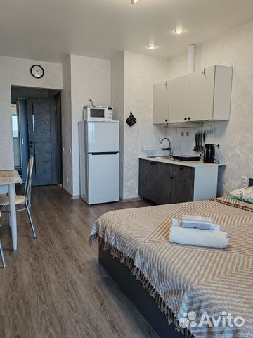 

Квартира-студия, 32 м², 1 кровать