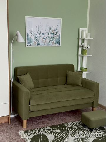 

1-к. квартира, 38 м², 2 кровати