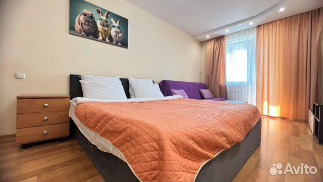 

1-к. квартира, 30 м², 3 кровати