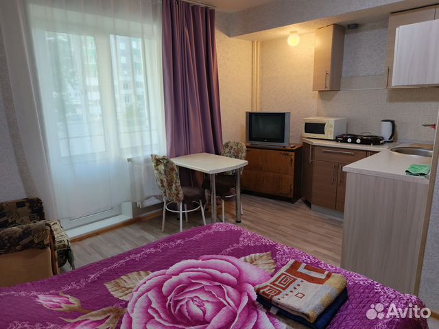 

Квартира-студия, 24 м², 2 кровати