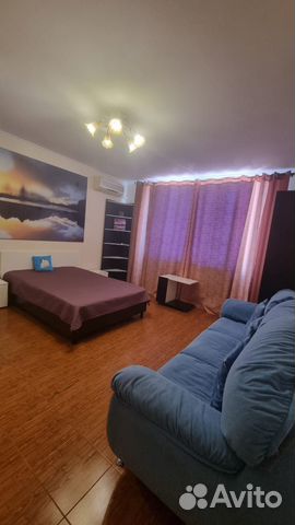 

1-к. квартира, 38 м², 3 кровати