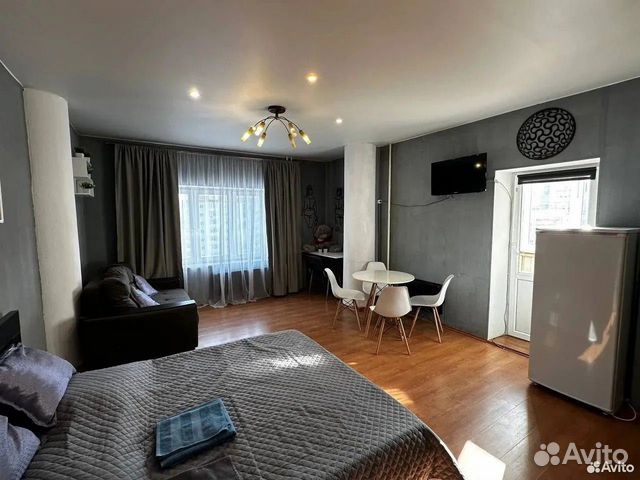 

Квартира-студия, 37 м², 2 кровати