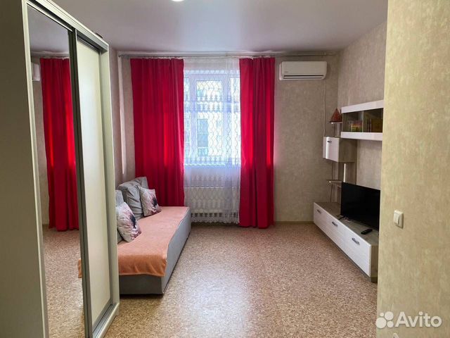 

1-к. квартира, 38 м², 2 кровати