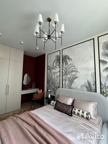 

1-к. квартира, 50 м², 2 кровати