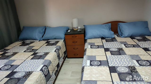 

1-к. квартира, 39 м², 2 кровати