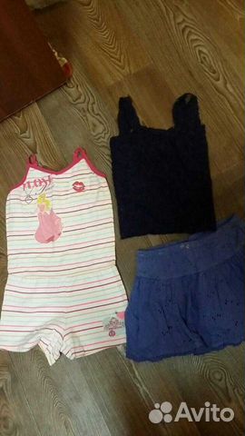 Пакет вещей на девочку 4-5лет