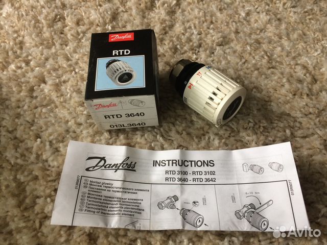 Термостат Danfoss RTD 3640 Термостат Danfoss RTD 3640