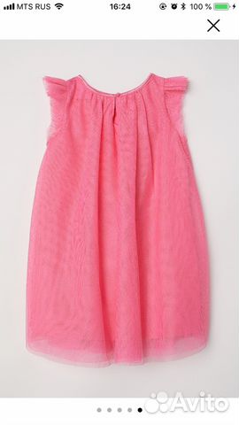 Новое нарядное платье H&M, рост 134 Новое нарядное платье H&M, рост 134