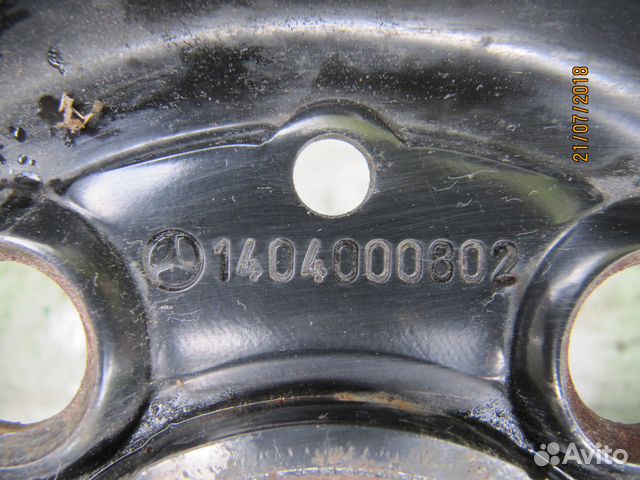 Диск колесный мерседес 140 7.5J 16H2 Диск колесный мерседес 140 7.5J 16H2