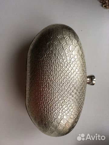 Клатч серебристый Клатч серебристый
