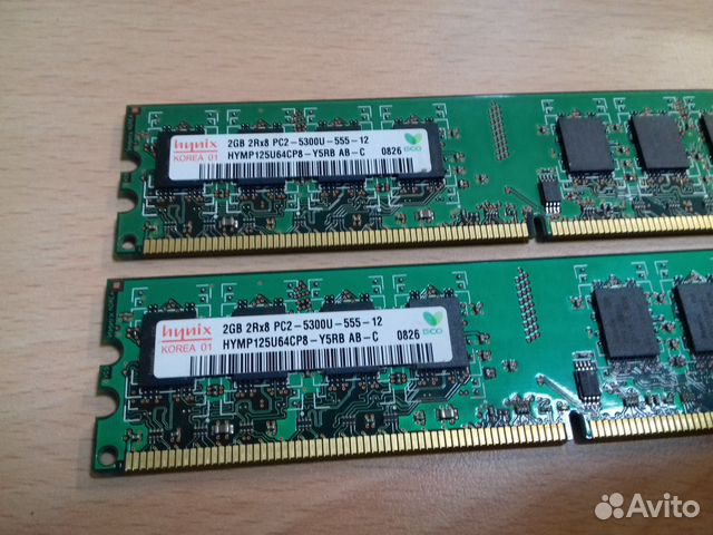 Оперативная память DDR2 2gb