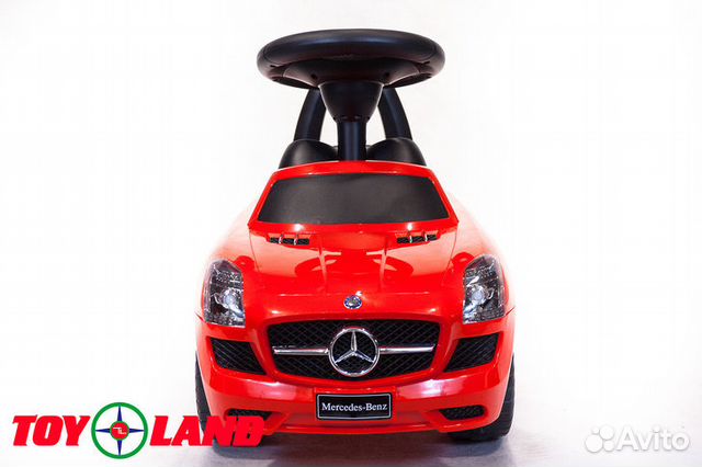 Детская Машинка-Каталка SLS AMG С Рулем Управления