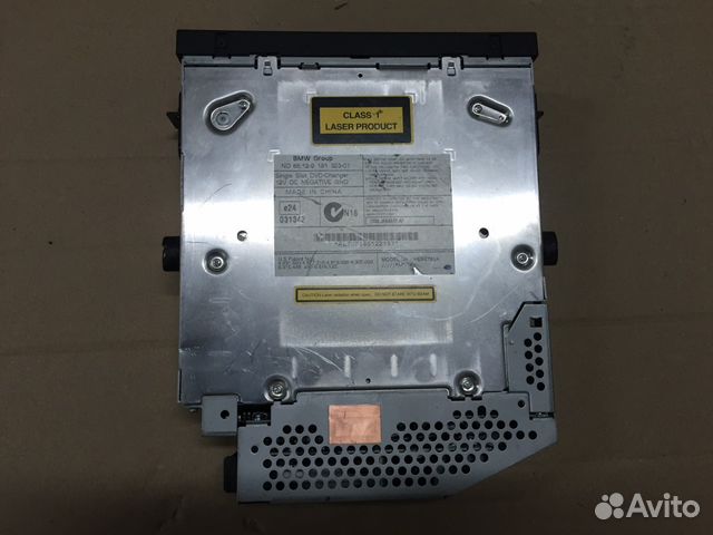 DVD- чейнжер в бардачок для BMW X5 E70, X6 E71