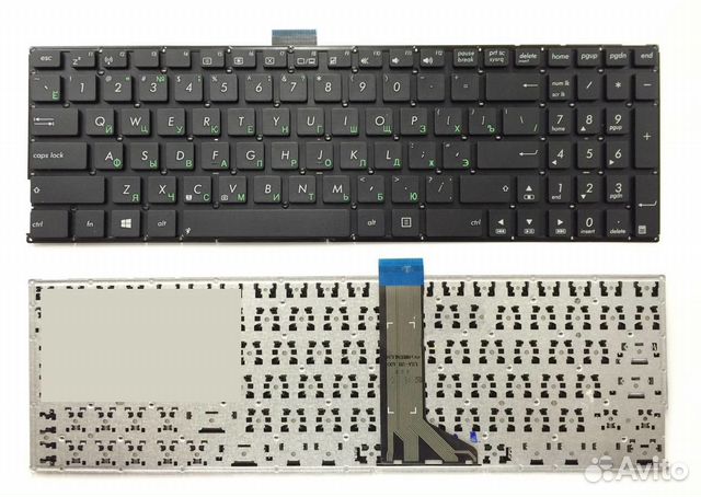 Клавиатура для ноутбука Asus X555L X553 черная