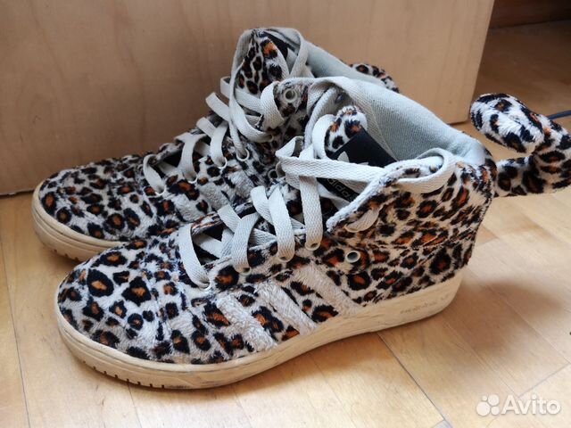 Кроссовки Jeremy Scott x Adidas leopard оригинал