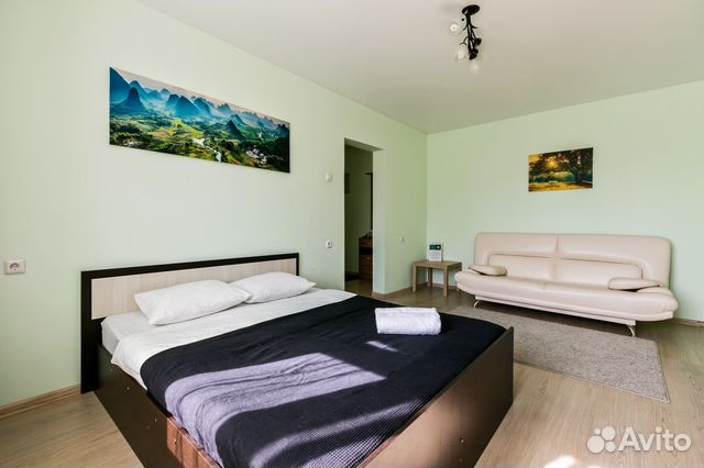 

1-к. квартира, 39 м², 2 кровати