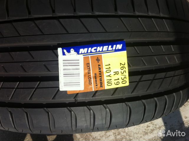 Новые Michelin Latitude Sport-3 NO 265/50 R19 Y