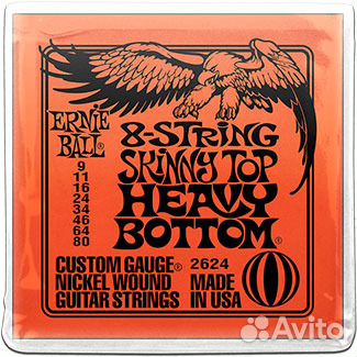 Струны для электрогитары Ernie Ball 2624 (9-80) Струны для электрогитары Ernie Ball 2624 (9-80)