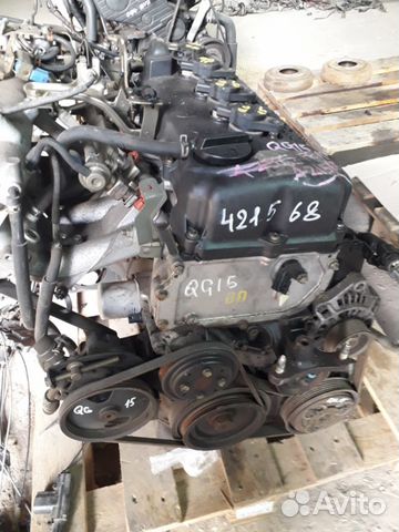 Двигатель Nissan Almera 2000-2006 QG15DE