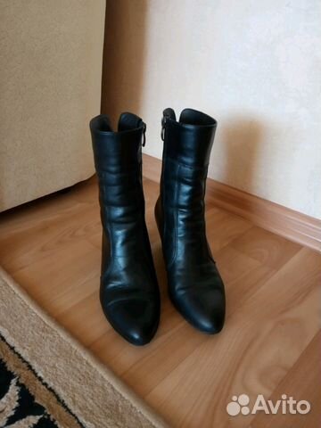 Полусапожки кожаные демисезонные р.36