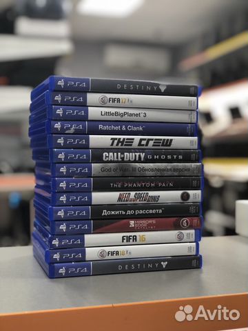 Диски на PS4 / обмен / гарантия / доставка