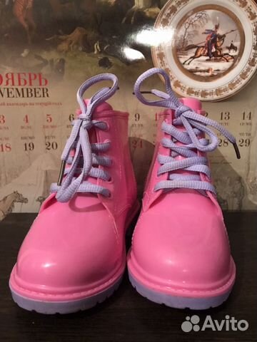 Ботинки резиновые 25 размер Ботинки резиновые 25 размер
