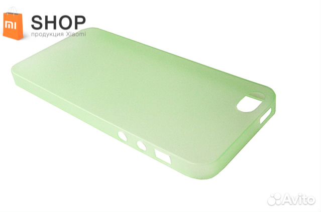 Чехол для iPhone 5 5s se зеленый ультратонкий