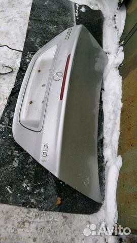Mercedes w203 крышка багажника серая Mercedes w203 крышка багажника серая