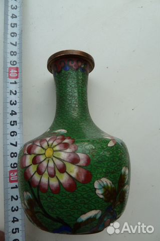 Клуазоне Ваза Эмаль