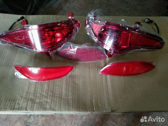 Катафот заднего бампера Хендай Солярис