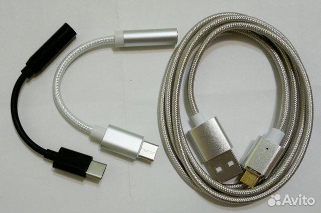OTG, AUX и USB кабель