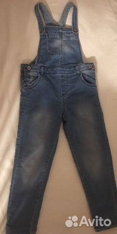 Комбинезон джинсовый утепленный Mothercare 110р
