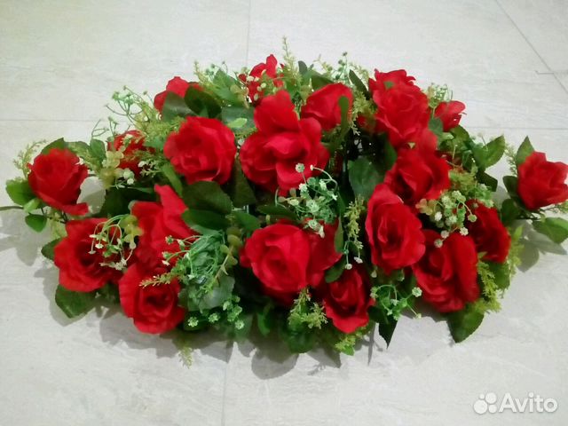 Свадебное украшение на стол молодоженов