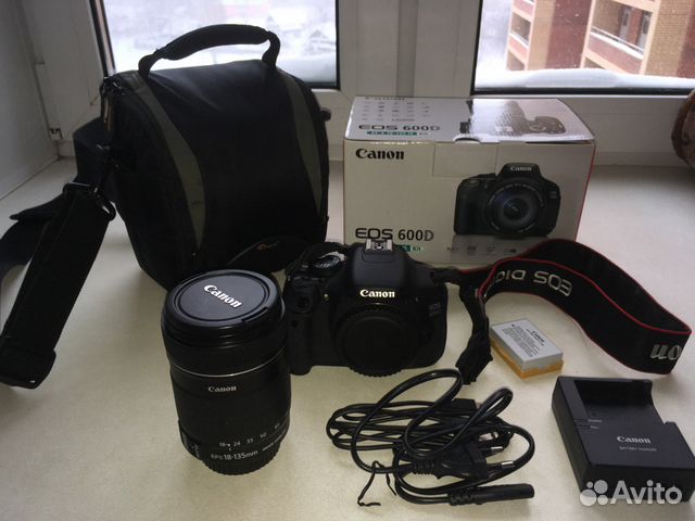 Canon 600D kit 18-135 mm