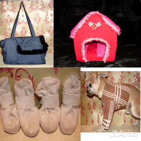 Для маленьких собачек: сумки, лежанки, одежда, обу купить на Зозу.ру - фотография № 1