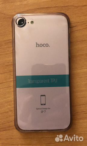 Силиконовая накладка Hoco для iPhone 7