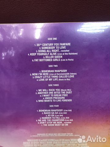 Queen. Богемская рапсодия. Саундтрек Queen. Богемская рапсодия. Саундтрек