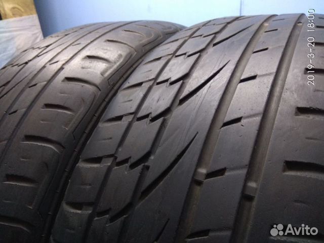 2 шины 235 55 R19 Continental CrossContact UHP