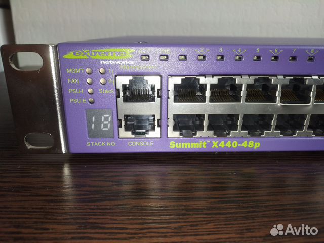 Коммутатор Extreme Summit x440-48p PoE+ Коммутатор Extreme Summit x440-48p PoE+