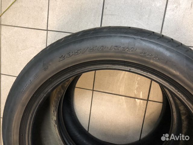 Пара шин 235 50 r19 Pirelli pzero SHB26