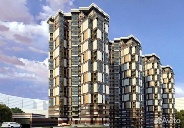 1-к квартира, 41.6 м², 17/22 эт.